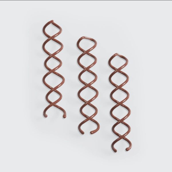Bun Twist 3pc (Brown) Online Sale - Image 2