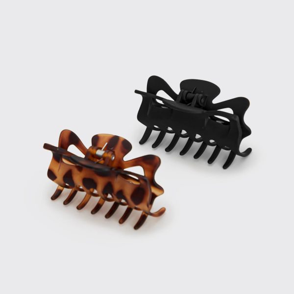 Eco-Friendly Large Claw Clip - Black on Sale - Image 2